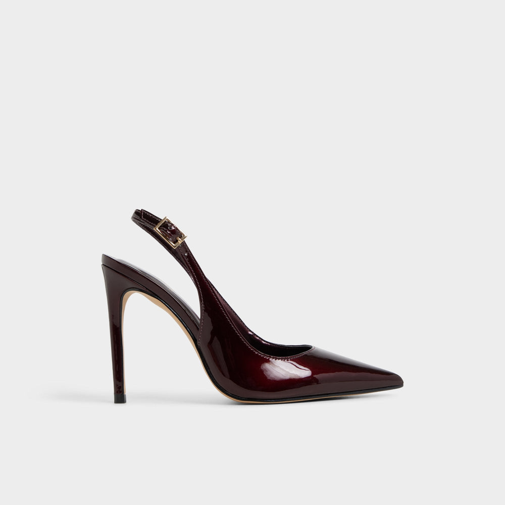 Aldo Stessysling in Dark Brown 14154054 - Sling back high heel, Stiletto heel