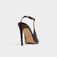 Aldo Stessysling in Dark Brown 14154054 - Sling back high heel, Stiletto heel