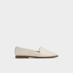 Aldo Caraelia White/Bone Women's Loafers & Oxfords - Loafer