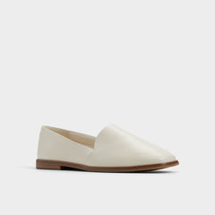 Aldo Caraelia White/Bone Women's Loafers & Oxfords - Loafer