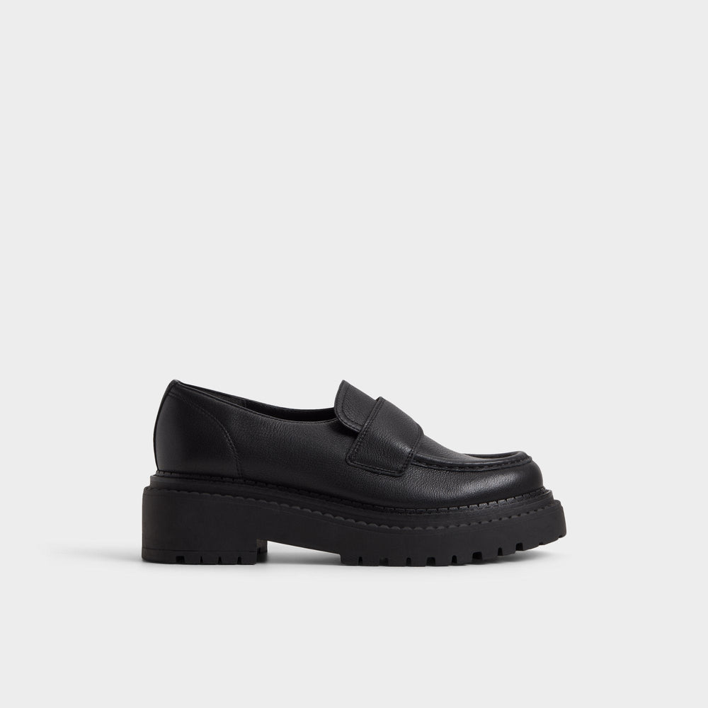 Aldo Miravella in Black - Loafer, Lug sole