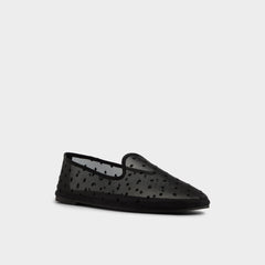 Aldo Aurabelle Black Textile Mesh Women's Loafers & Oxfords - Loafer