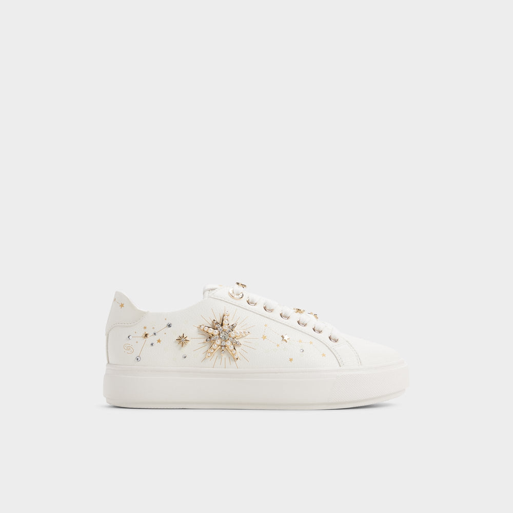 Aldo Starbright in White - Sneaker, Cup sole