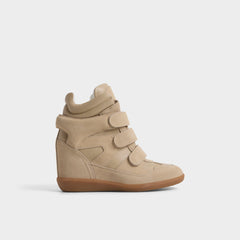 Aldo Bellissamo in Sand - Wedge sneaker, Wedge heel