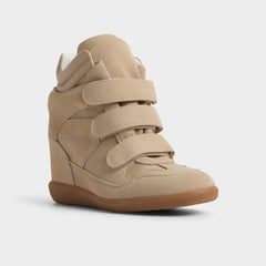 Aldo Bellissamo in Sand - Wedge sneaker, Wedge heel
