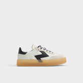 Aldo Retrostep White/Black Women's Low top sneakers - Low top sneaker, Jogger sole