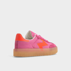 Aldo Retrostep Bright Pink Women's Low top sneakers - Low top sneaker, Jogger sole