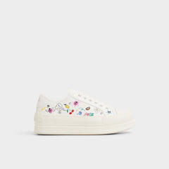 Aldo Rayes White/Multi Women's Low top sneakers - Sneaker, Platform