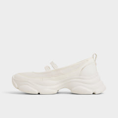 Aldo Aethera White Women's Platform and wedge sneakers - Mary Jane Sneakers, Jogger sole