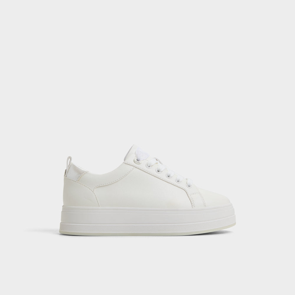 Aldo Chiccomfort Open White Women's Platform and wedge sneakers - Low top sneaker