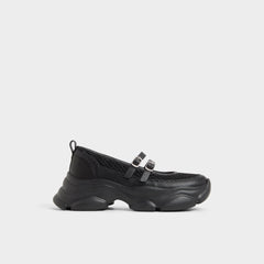 Aldo Aethera Black Women's Platform and wedge sneakers - Mary Jane Sneakers, Jogger sole