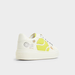 Aldo Clubchamp White Combo Women's Platform and wedge sneakers - Low top sneaker