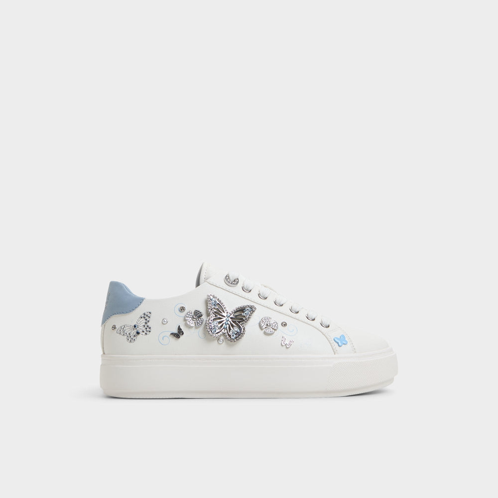Aldo Saxony White/Multi Women's Platform and wedge sneakers - Low top sneaker