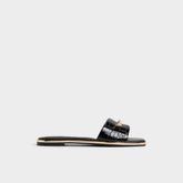 Aldo Darlina in Black - Slide sandal
