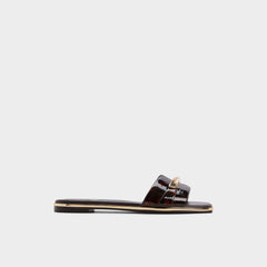 Aldo Darlina in Open Brown - Slide sandal