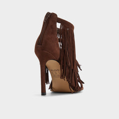 Aldo Nahana in Dark Brown - Strappy heeled sandal, Stiletto heel