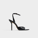 Aldo Forevermore Black Women's Strappy sandals - Strappy heeled sandal, Stiletto heel