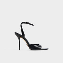 Aldo Forevermore Black Women's Strappy sandals - Strappy heeled sandal, Stiletto heel