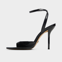 Aldo Forevermore Black Women's Strappy sandals - Strappy heeled sandal, Stiletto heel