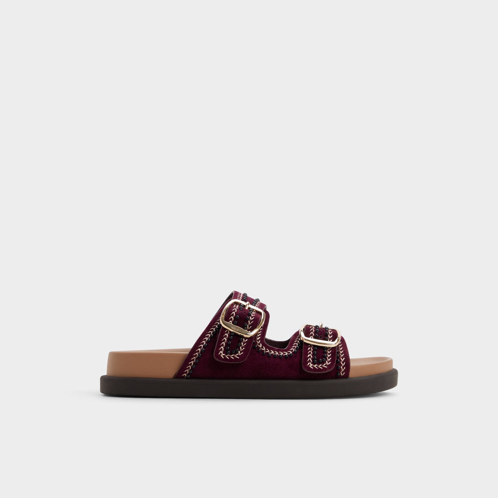 Aldo Bohochic in Bordo - Footbed sandal, Footbed sandal