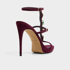 Aldo Opalia in Bordo - Strappy heeled sandal, Platform