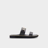 Aldo Lagoon Other Black Women's Strappy sandals - Strappy flat sandal, Footbed sandal