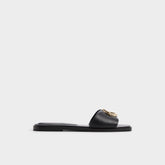 Aldo Biggin in Black - Slide sandal