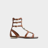 Aldo Marisea in Medium Brown - Gladiator sandal