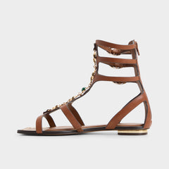 Aldo Marisea in Medium Brown - Gladiator sandal