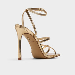 Aldo Galoi Gold Women's Iridescent metallics - Strappy heeled sandal