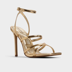 Aldo Galoi Gold Women's Iridescent metallics - Strappy heeled sandal