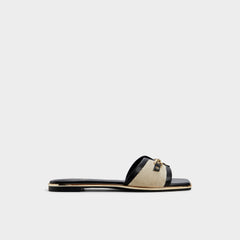 Aldo Alamassi Natural Women's Flats - Slide sandal