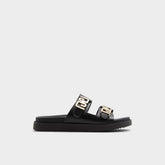 Aldo Alessie Black Women's Footbed sandals - Footbed sandal, Footbed sandal