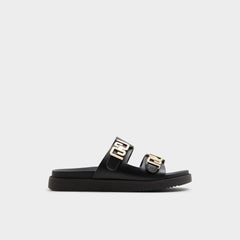 Aldo Alessie Black Women's Footbed sandals - Footbed sandal, Footbed sandal