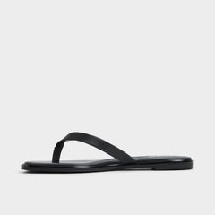 Aldo Theao Black Women's Flats - Flip flop