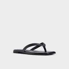 Aldo Theao Black Women's Flats - Flip flop