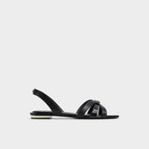 Aldo Marassita Black Women's Slingbacks - Flat sandal