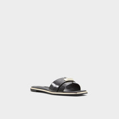 Aldo Darine Black Women's Flats - Slide sandal
