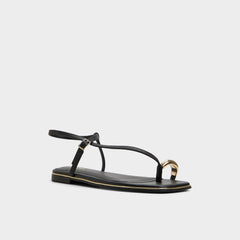Aldo Jomalina Black Women's Flats - Strappy flat sandal
