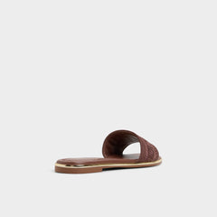 Aldo Oceania Medium Brown Women's Flats - Slide sandal