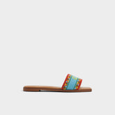 Aldo Seavacay Bright Multi Women's Flats - Slide sandal