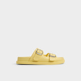 Aldo Bohochic Yellow Women's Travel essentials - Footbed sandal, Footbed sandal