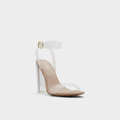 Aldo Aniwien Bone Women's Strappy sandals - Strappy heeled sandal, Block heel