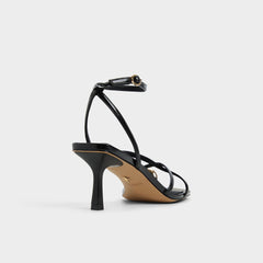 Aldo Elodiah Black Women's Travel essentials - Strappy heeled sandal, Stiletto heel
