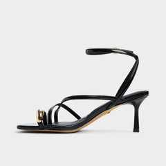 Aldo Elodiah Black Women's Travel essentials - Strappy heeled sandal, Stiletto heel