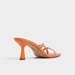 Aldo Calypsa Medium Orange Women's Heeled mules - Strappy heeled sandal