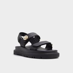 Aldo Linette Black Women's Footbed sandals - Footbed sandal, Footbed sandal