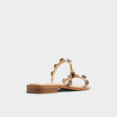 Aldo Sapphira Medium Beige Women's Flats - Strappy flat sandal