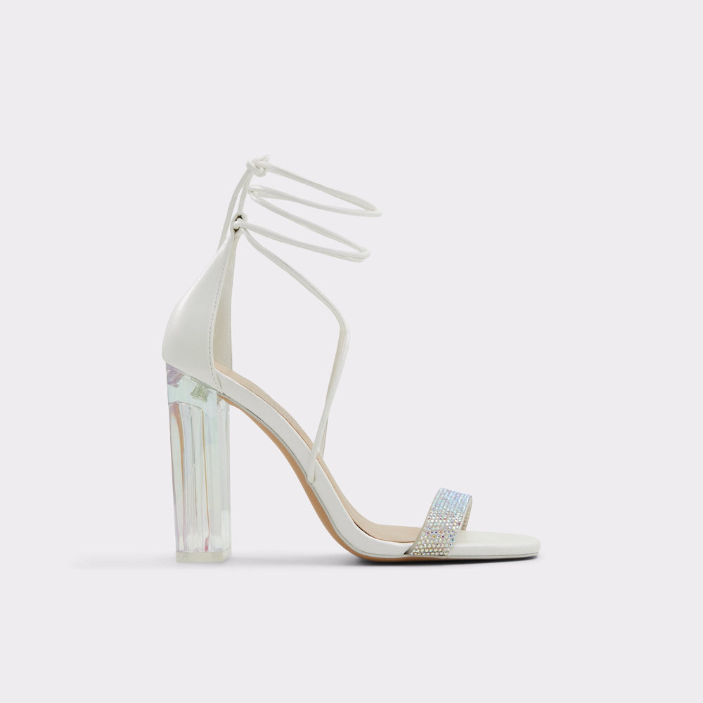 Aldo Onardonia in Open Natural - Strappy sandal, Block heel