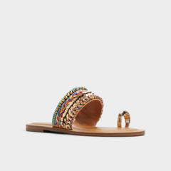 Aldo Beachwalk Multicolor Women's Flats - Slide sandal